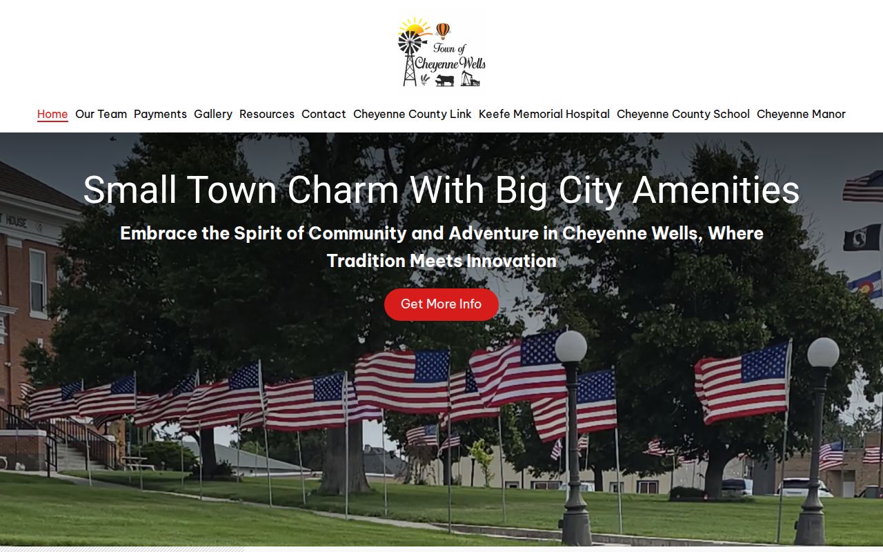 Official Cheyenne Wells town homepage and local services